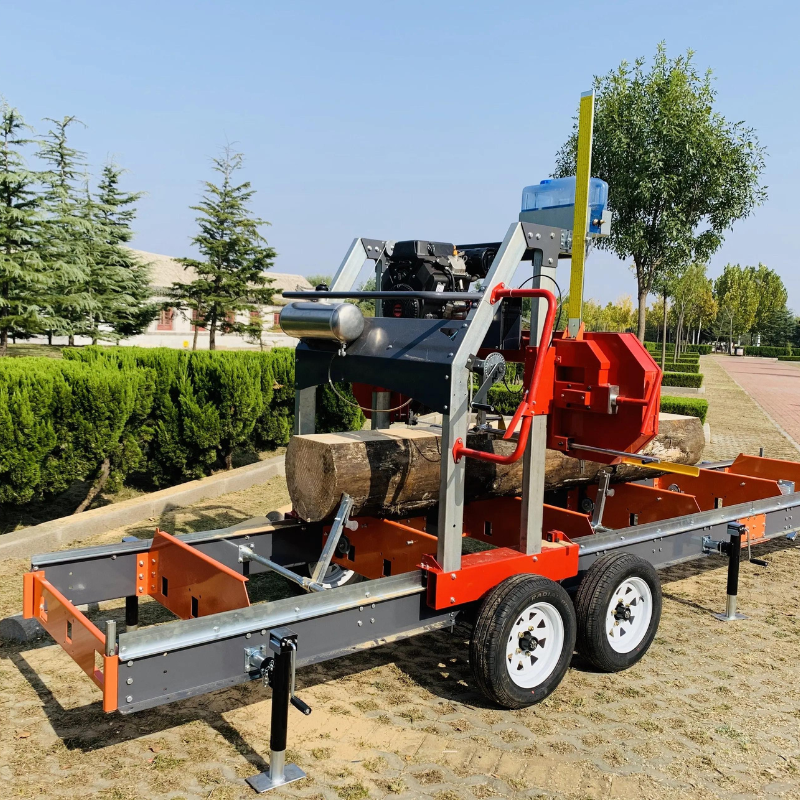 Scierie Mobile Thermique 27CV pour bois jusqu'à 910mm de diamètre - CUTCRAFT RS360G_5