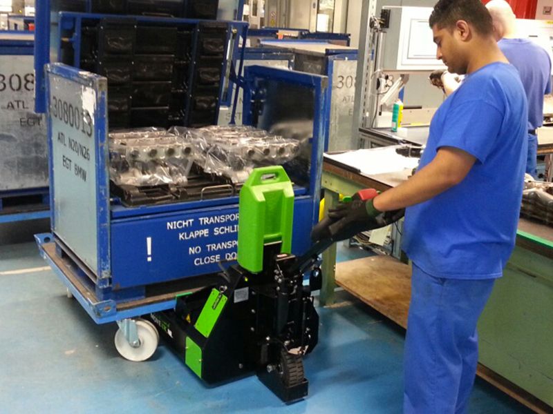 RZ - Tracteur pousseur électrique Liftop - capacité 1000 kg - batteries AGM ou lithium interchangeables_5