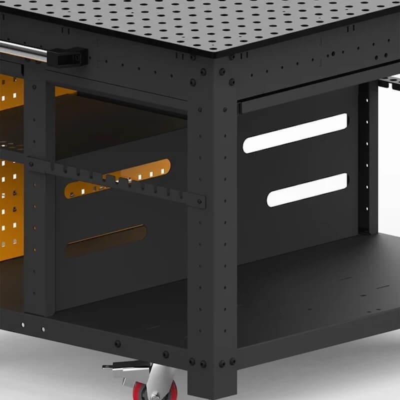 Table de soudage Rhino 1200x1200mm Ø16mm + Kit 66 Accessoires_5