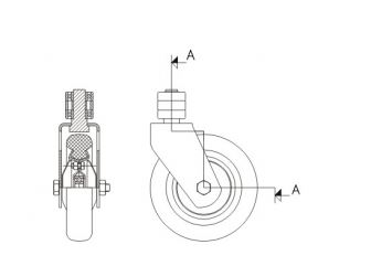 Chariot préparation de commandes - monobloc avec étagères, escabeau pliant et support moniteur_5