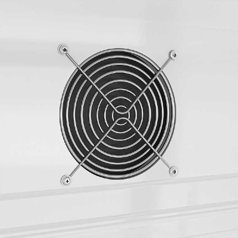 Arrière-bar réfrigéré 3 portes battantes vitrées - 320 litres | BKTG3SN_5