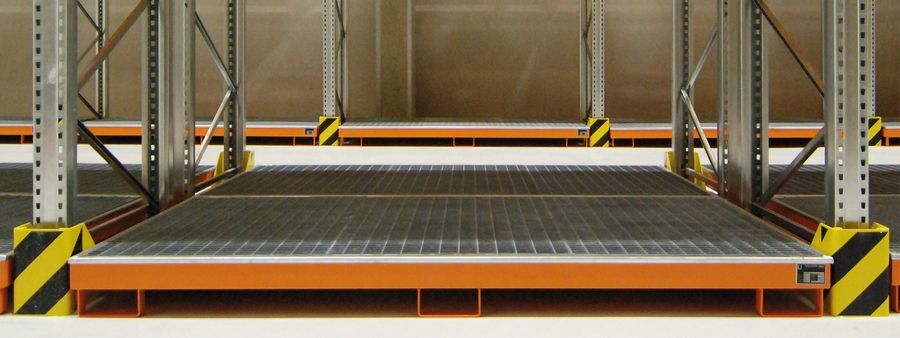 Bacs de rétention en acier galvanisé avec caillebotis amovibles - Fabrication française_0