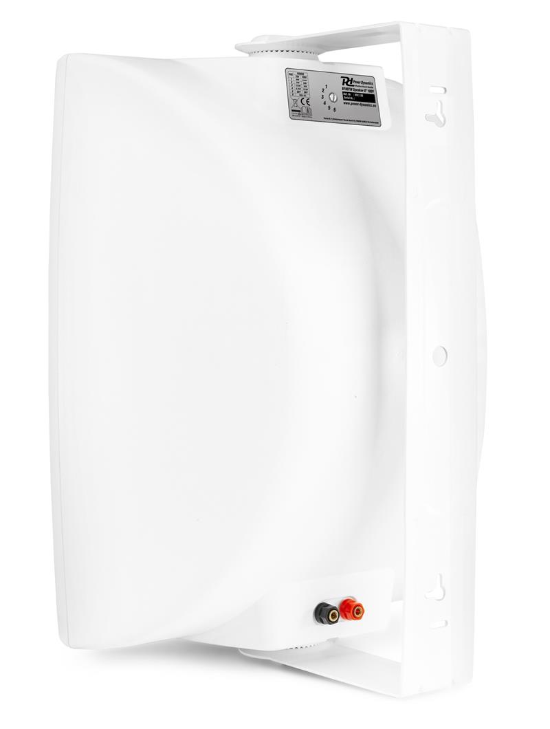 Enceinte Public Address étanche IPX5 50 Watts - BF80 TW - Compatible 100V et 8 Ohms - Usage intérieur/extérieur_5