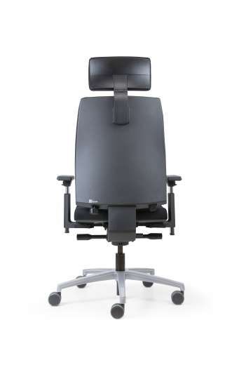 Fauteuil ergonomique 24h/24 - SAX 24 - Mécanisme synchro, accoudoirs 4D, support lombaire réglable_5