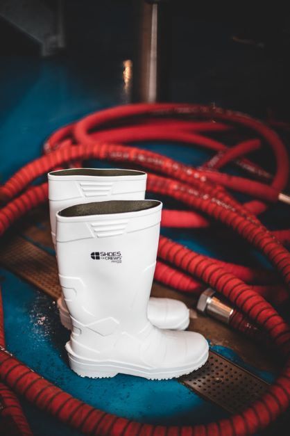 Guardian - Bottes de sécurité S4 antidérapantes - PVC - résistantes à l'eau - vert ou blanc_5