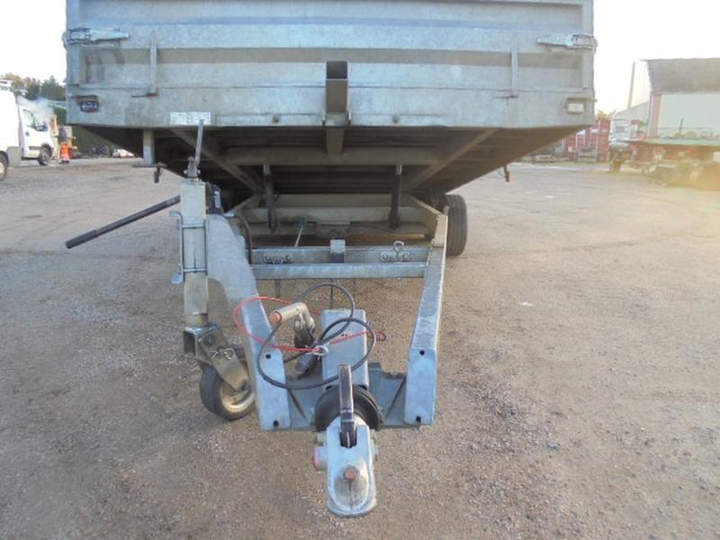 Remorque plateau basculant 3T5 Hubière - CNT 352 TD - 6,75 m x 5 m x 0,60 m - occasion_5