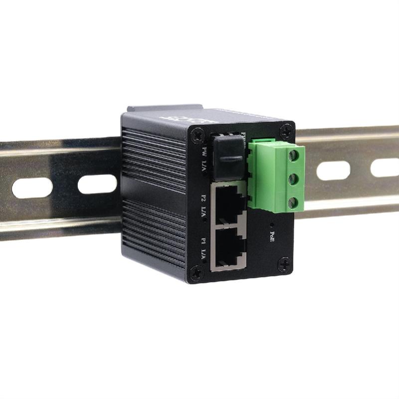 EXSYS EX-62010PoE-SFP Switch industriel Micro 2+1 ports PoE+ Gigabit_5