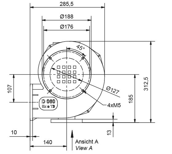 D 060 - Ventilateur Atex - Elektror - Basse pression - Jusqu'à 95 m³/min et 2.200 Pa_5
