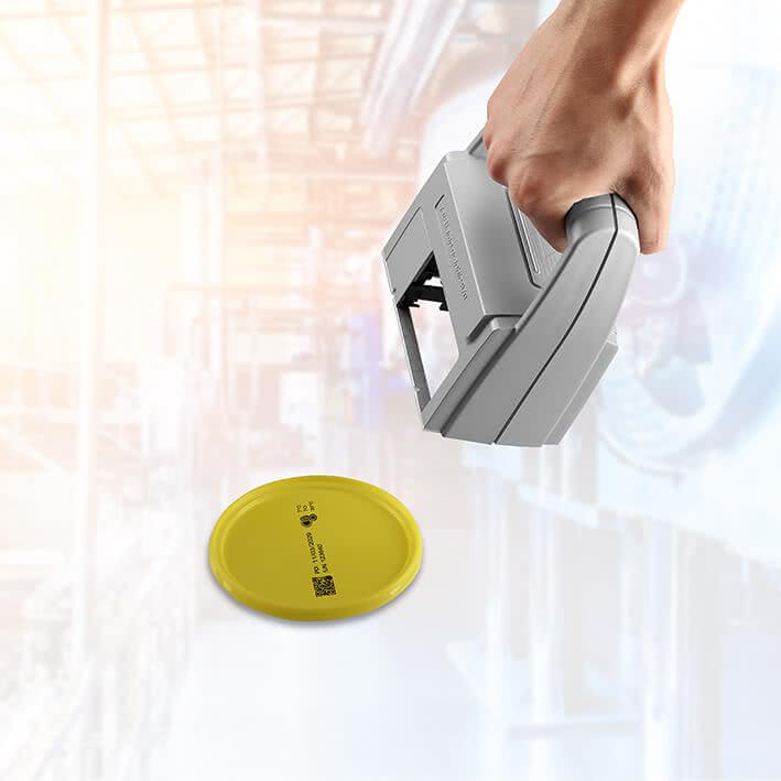 Appareil de marquage portable pour petites surfaces - Empreinte rapide - JETSTAMP 990_5