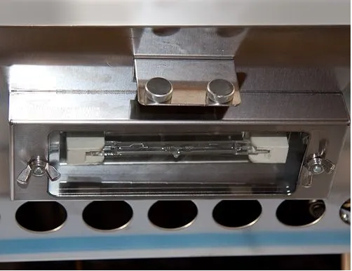 Rôtissoire électrique-vitrocéramique premium avec 6 broches pour 36 poulets - triphasé 400 volts_5