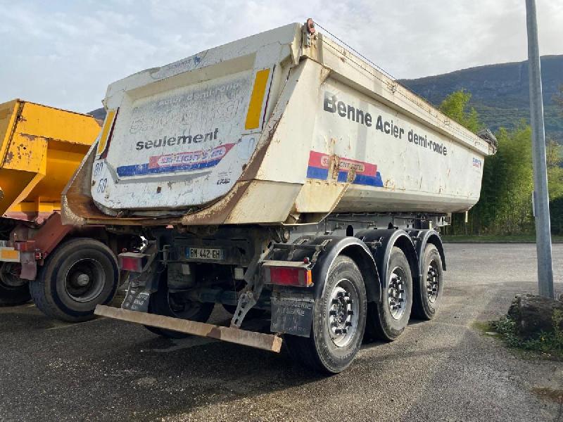 SCHMITZ CARGOBULL remorque semi benne ski24_5