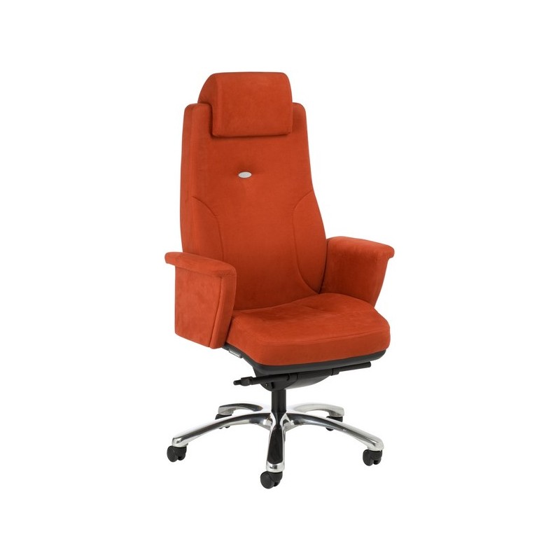 Siège de bureau ergonomique avec double amortisseur d'assise et mécanisme réglable