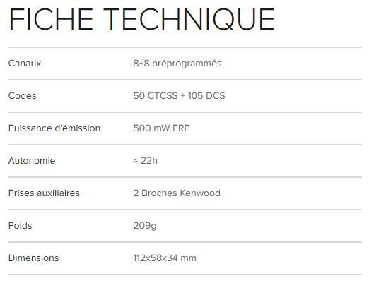 Talkie walkie - Midland G11 Pro - Émetteur-récepteur PMR446 - Compact et facile à transporter_5