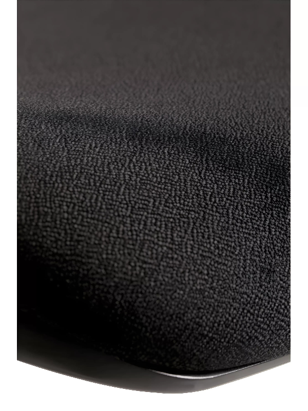 Chaise pliante confortable noir_5