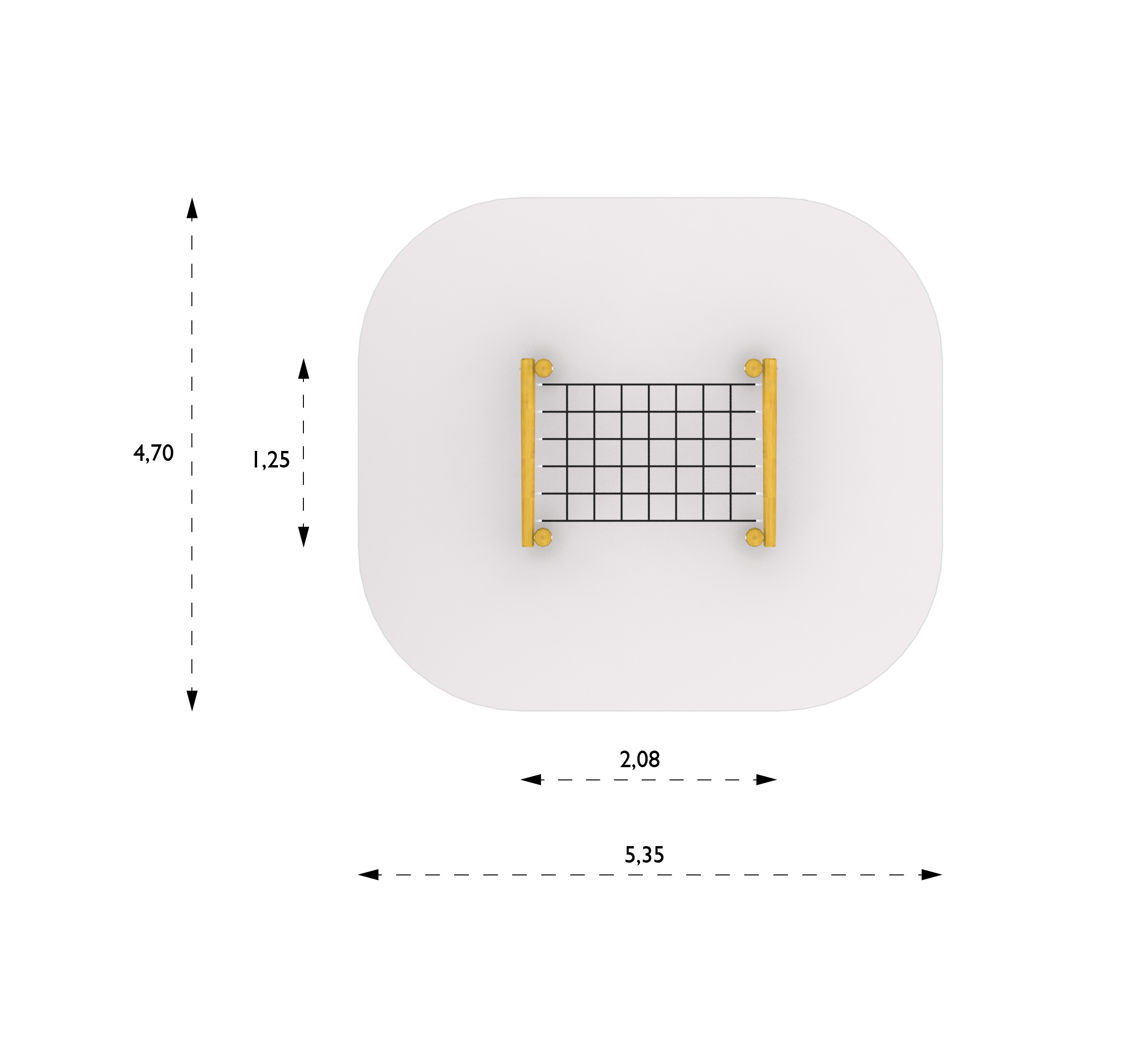 Parcours sportif pour enfants Impedio - Hags - Réf 8045599 - Tranche d'âge 3-12 ans - Montage en 7 heures_5