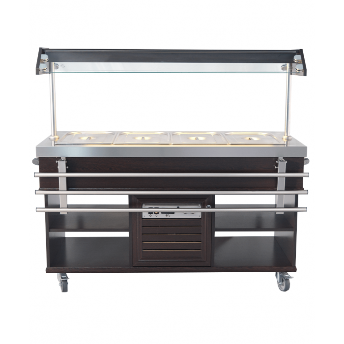 Buffet réfrigerée gn 4/1 l1500mm 7078.0010 COMBISTEEL_5