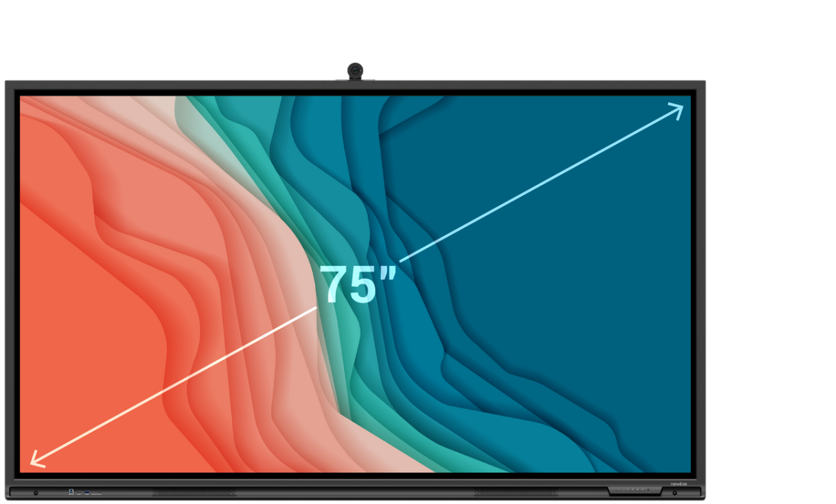 Écran tactile interactif 86 pouces - Newline Elara Pro - UHD 4K, caméra 4K, 32 points de contact_5
