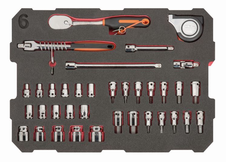 Kit d'outils standard pour éoliennes - 114 pcs - Mallette rigide à usage intensif - 4750RCHDW02FF4_5