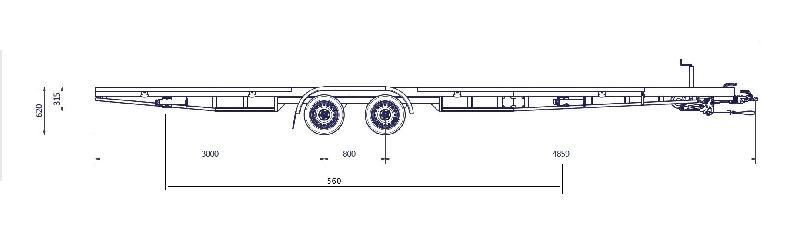 TH 7m20 x 2m44 Plateau 2 essieu x 1800 kg_5