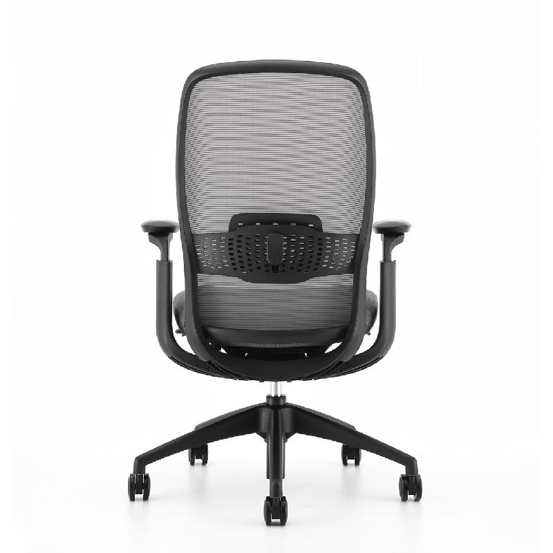 Fauteuil ergonomique synchrone avec accoudoirs iris - avec têtière_5