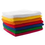 Serviette de sport en microfibre - avec pochette - 185 gr/m² - couleur blanche_5