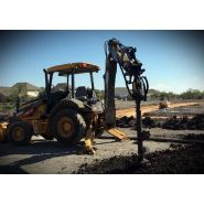 Outil de rabotage de souches pour travaux forestiers