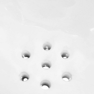 Vidaxl urinoir suspendu avec valve de chasse d'eau céramique blanc 143990_5