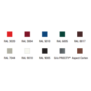 Potelet agglo pour aménagement de la rue - Tube acier Ø76/102 mm - Versions standard, haute visibilité et accessoires_5