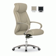Fauteuil de Direction classique Roa - Mobel Linea. - Beige_5