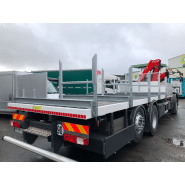 Plateau en aluminium porte-matériaux pour véhicule poids lourds ptac &leq; 32000kg - hpc