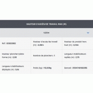 Échafaudage roulant aluminium Neolium 250 Line - Comabi SNC - hauteur de travail maximale 14 m, structure en aluminium soudé_5