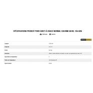 550-9296 godet d'excavation à usage normal - caterpillar finance france - 1200 mm (48 in) - capacité 0.91 m³_5