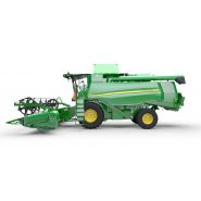 Moissonneuse-batteuse John Deere W550 avec optimisation de la consommation