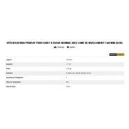 Godet d'excavation à usage normal avec lame de nivellement - caterpillar finance france - 1 500 mm (59 in) - poids 1156 kg_5