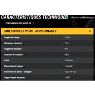 Faneuse TE330 Vermeer - Largeur de fanage 10,20 m - Facilité de transport et séchage rapide_5