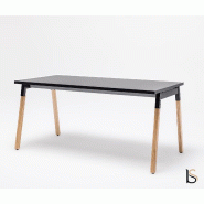 Bureau individuel Ogi Wood - MDD - Anthracite, 120 x 70 cm, Non_5
