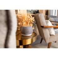 Enceinte Bluetooth - Boîtier ABS recyclé - Tissu RPET - LED - Chargeur sans fil bambou 15W - Batterie 1200 mAh_5