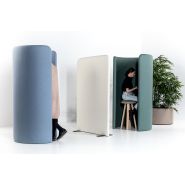 Cabine acoustique - Poste de travail et téléphonique pour bureaux ouverts - Feutre insonorisant personnalisable_5