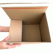 Caisse à fond automatique plat et bande adhésive - 180004 – 16 x 13 x 7 cm_5