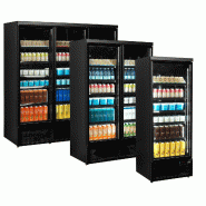Vitrine réfrigérée noire Atom Maxi C3DBB - 3 portes  TEFCOLD_5