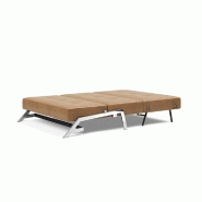 Canapé design convertible Cubed 02 Chrome - Innovation Living - 200x140 cm - Coloris Faunal Brown_5
