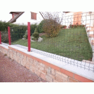 Clôtures grillagées - panneaux vert RAL 6005 - Panneaux Soudés Plastifiés sur fils Galvanisés_5