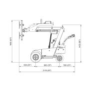 Robot de pose vitrages lourds Smartlift SL 309 OUTDOOR, extérieur & intérieur_5