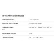 G26.50 - Sécheuse-repasseuse GMP SRL - Cylindre 2580xØ500 mm - Productivité élevée sans pauses_5