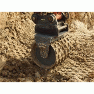 Roue de compactage pour pelle 1 à 50 tonnes_6