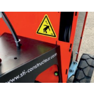 Timon articulé accompagnant iMOVE TA - Capacité de traction 1500 kg sur terrain plat - Moteur 24V / 800W - STI constructeur_5