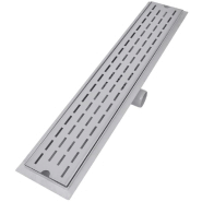 Vidaxl drain de douche linéaire 2 pcs ligne 730x140mm acier inoxydable 275955_5