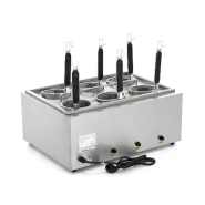 Cuiseur à pâtes avec 6 paniers + 3 robinets de vidange_5