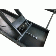 Pont élévateur à ciseaux 3,0t kit de mobilité sans air comprimé