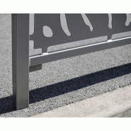 Barrière VENISE avec tôle décorative_5